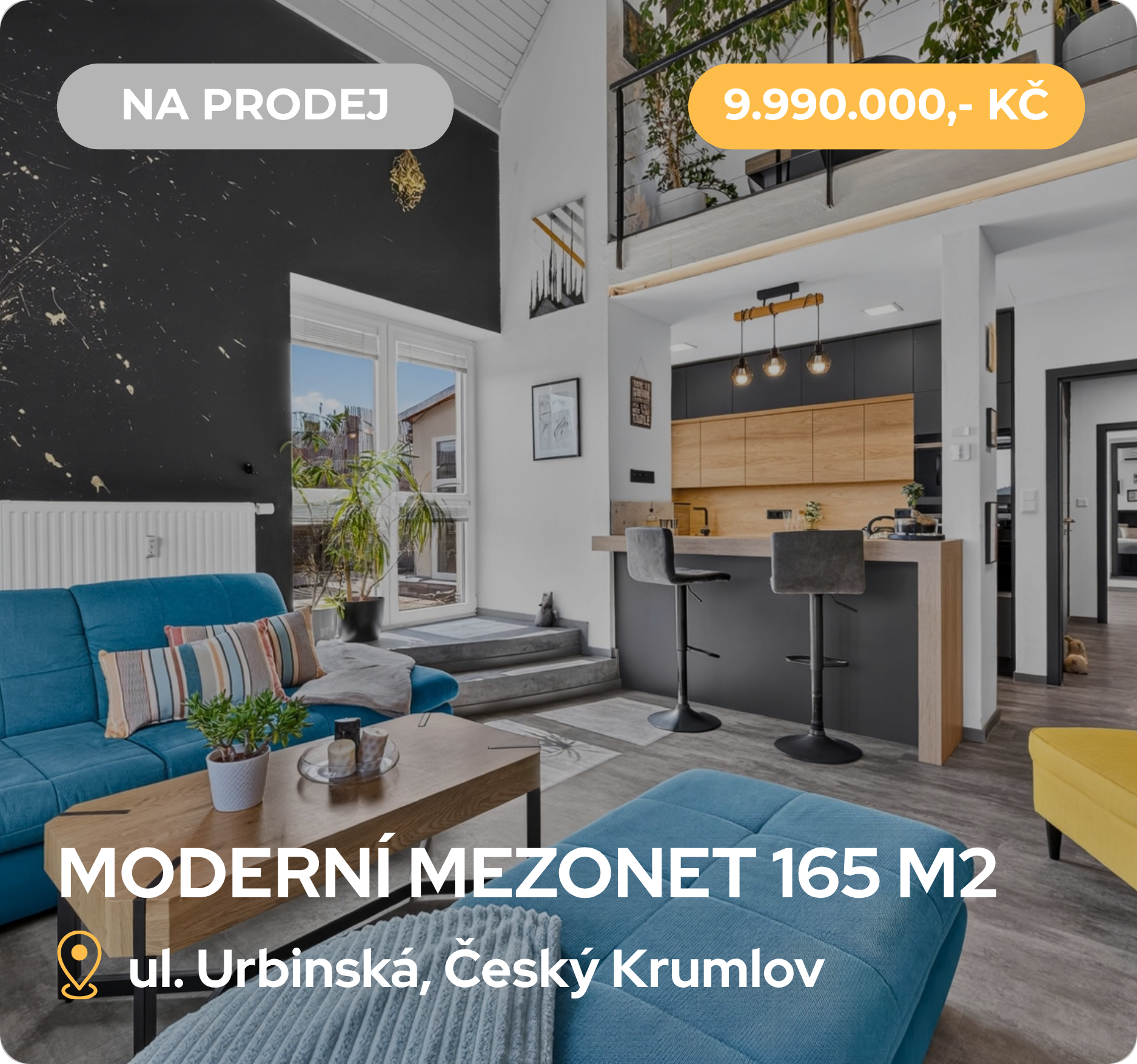 Prodej mezonetu v Českém Krumlově 